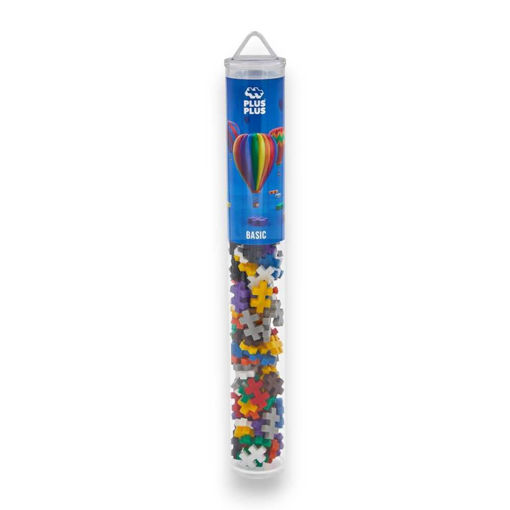 Picture of PLUS PLUS TUBES COLOUR 100 PIECES BASIC
